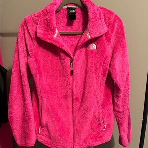 The North Face Vibrant Pink Fleece Jacket